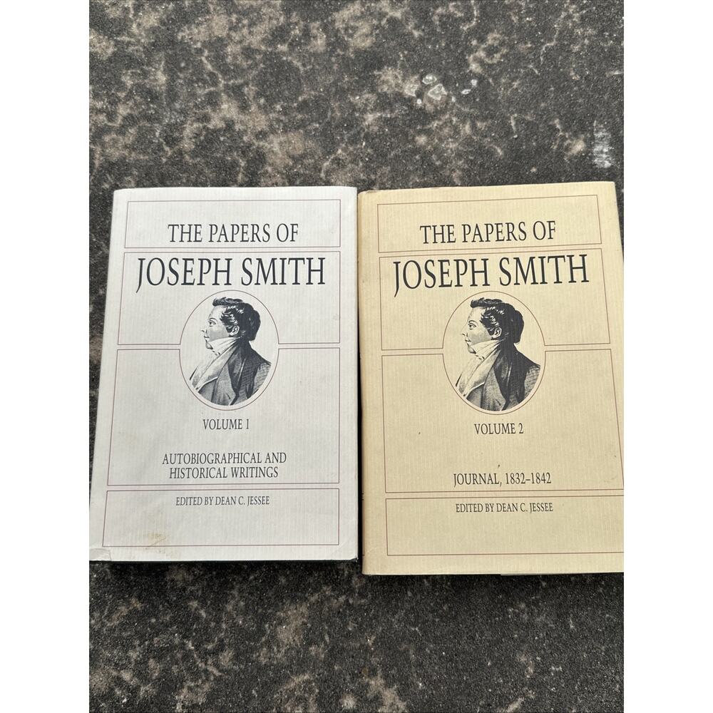 The Papers of Joseph Smith – 2 Volume Hardcover Set – Dean C. Jessee‎
